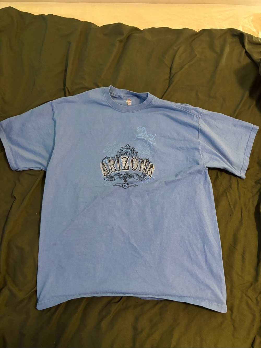 Fruit of the Loom Arizona Graphic Tee - Light Blue